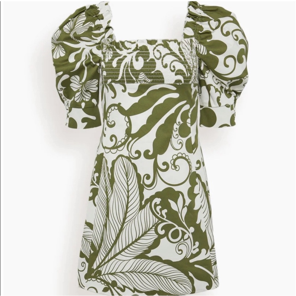 LA DOUBLE J
Mini Dress in Marea Olive